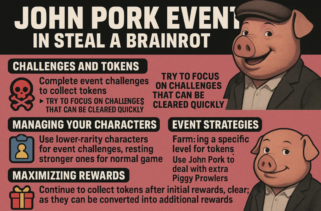 Steal a Brainrot John Pork Event Guide